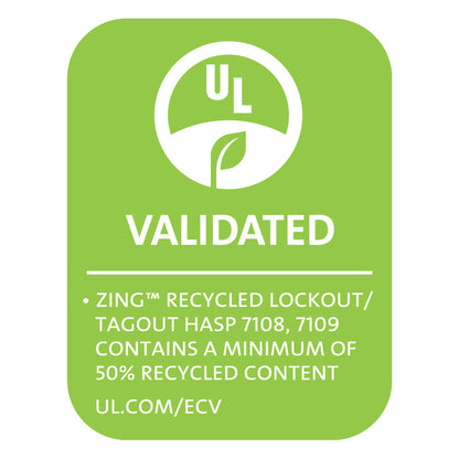 ZING Lockout Tagout Hasp 1 In. Plastic - official Zing product image 4