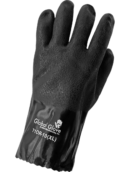 Premium 710R Chemical Handling Gloves - pvc