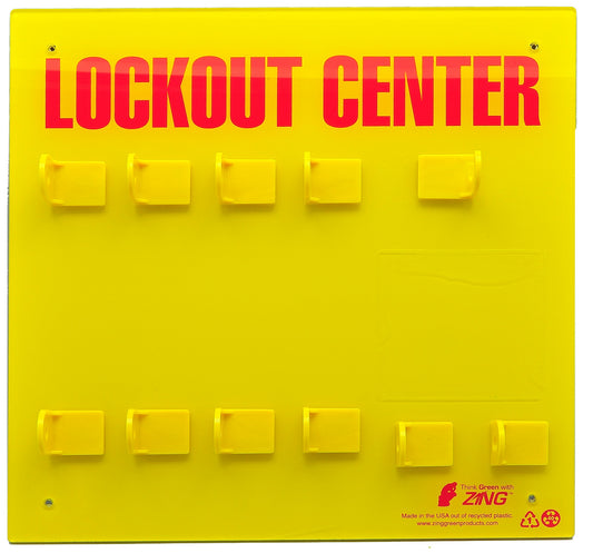 ZING Lockout Station - 8 Padlocks, Unstocked - official Zing product image 1