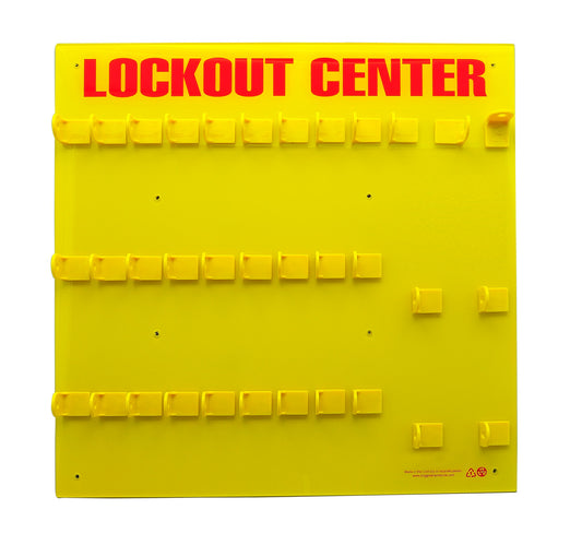ZING Lockout Station - 28 Padlocks, Unstocked - official Zing product image 1
