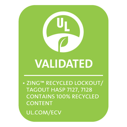 ZING Lockout Tagout Hasp 1 In. Aluminum - official Zing product image 5