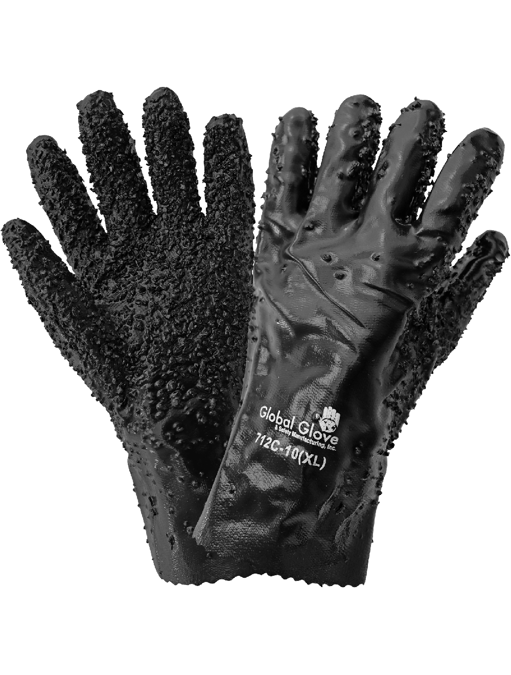 Premium 712C Chemical Handling Gloves - pvc