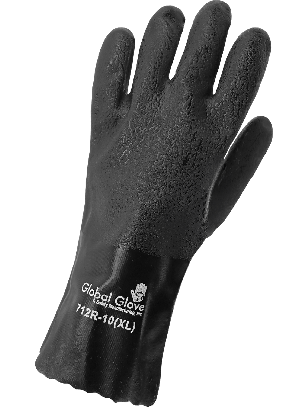 Premium 712R Chemical Handling Gloves - pvc