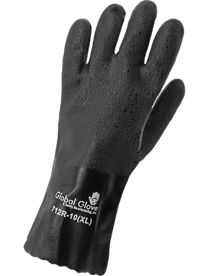Premium 712R Chemical Handling Gloves - pvc