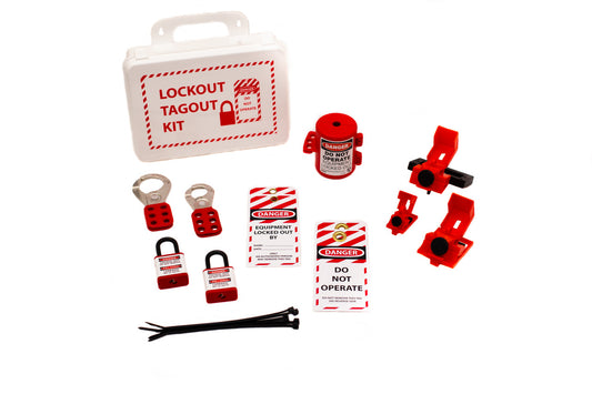 ZING Lockout Kit, Deluxe, Mountable Plastic Box - official Zing product image 1