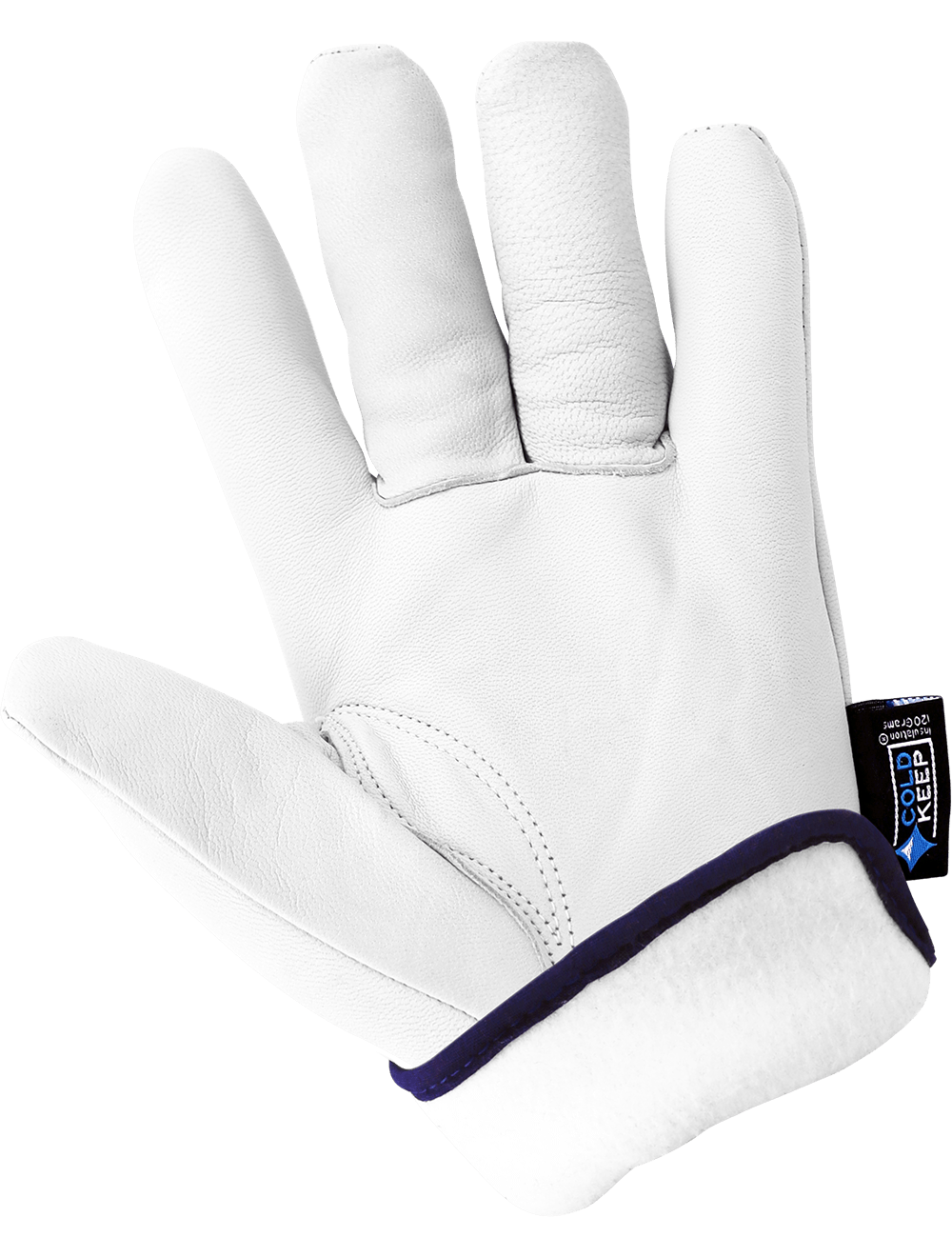 Premium-Grade Goatskin Drivers Gloves with Cold Keep® - 3200GINT - Drivers Gloves - red