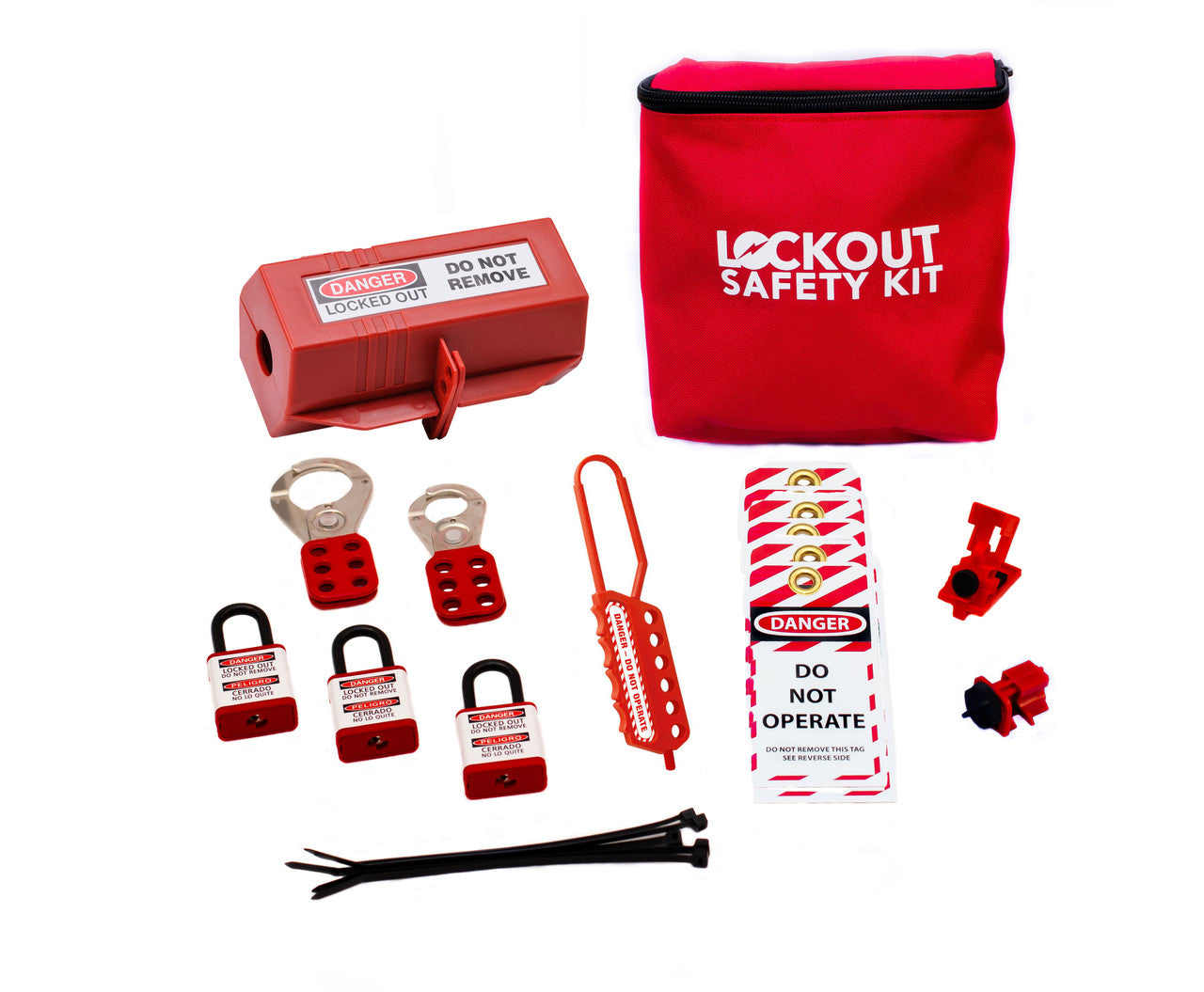 ZING Personal Lockout Tagout Kit - 7151