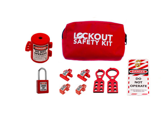 ZING Lockout Kit, Usa - Pouch - 7158-USA