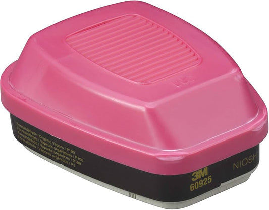 3M™ Formaldehyde Organic Vapor Cartridge/Filter 60925, P100 2 CQ / PK