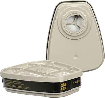 3M™ Formaldehyde/Organic Vapor Cartridge 6005, 2 CQ / PK