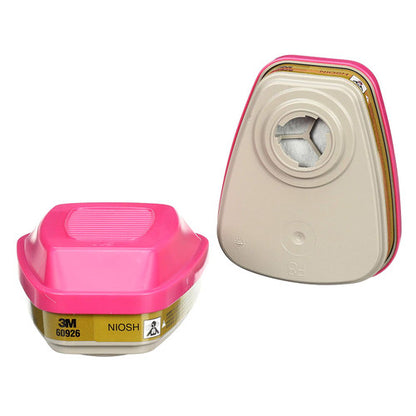 3M™ Multi Gas/Vapor Cartridge/Filter 60926, P100 2 CQ / PK