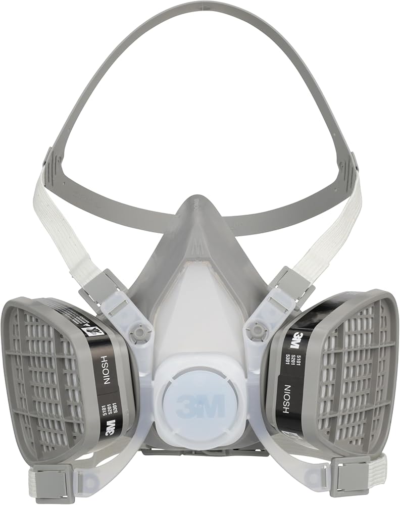 3M™ Half Facepiece Disposable Respirator Assembly 5101, 5201, 5301 Organic Vapor