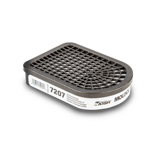 Semi-Rectangular Acid Gas Cartridges For 7000/7800/9000 Series Respirators - Moldex 7207