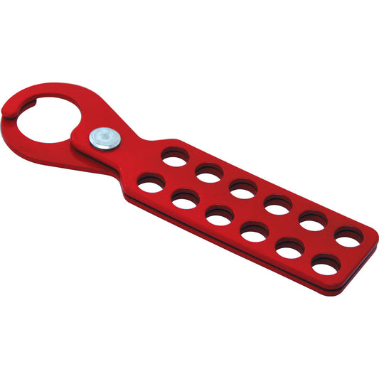ZING Lockout Hasp, 12 Hole Steel - official Zing product image 1