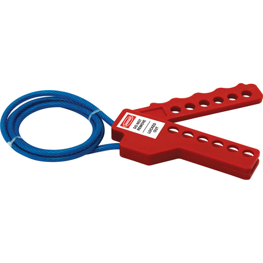 ZING Cable Lockout, Squeeze Handle-Metalic Cable - official Zing product image 1