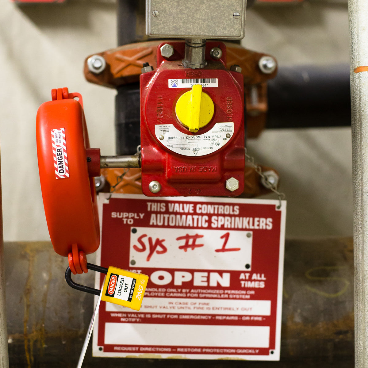 ZING Gate Valve Lockout, 5 - 6.5 In Wheel .. - official Zing product image 5