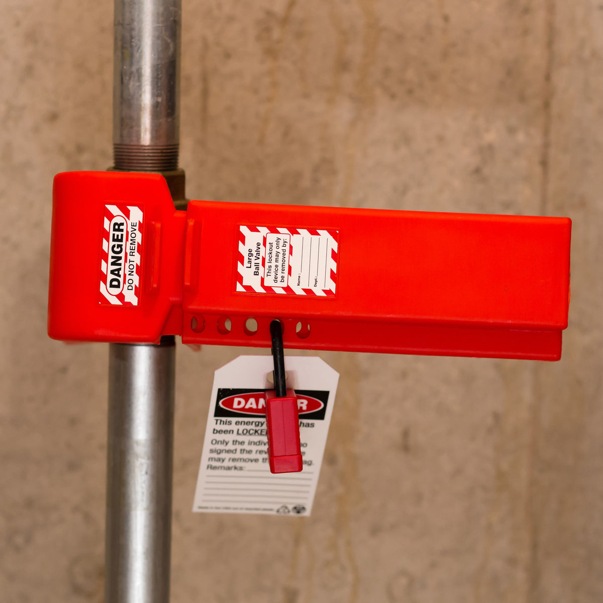 ZING Ball Valve Lockout, 2 - 8 In Dia .. - official Zing product image 5
