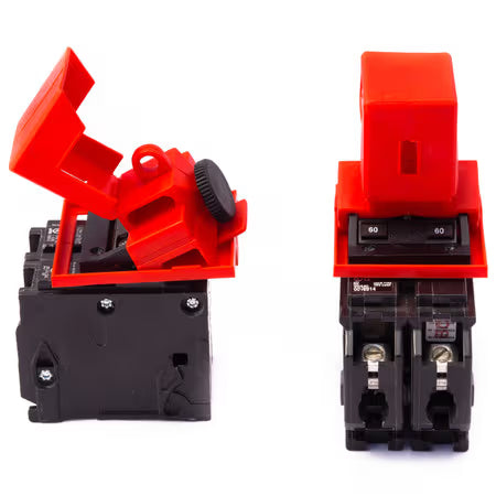 ZING 480/600V Clamp-On Breaker Lockout Medium - With Cleat ..