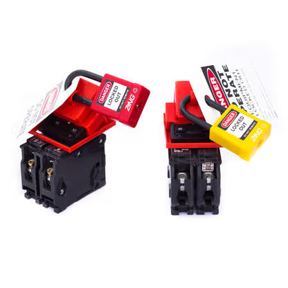 ZING 480/600V Clamp-On Breaker Lockout Medium - With Cleat ..