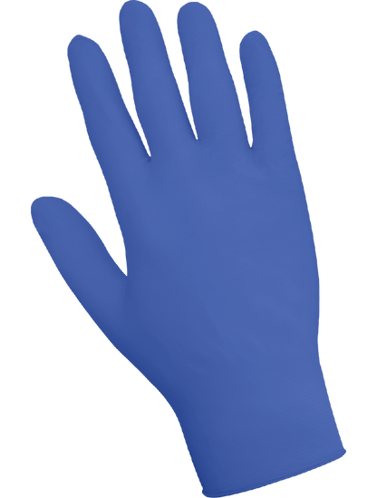 Global Glove - 725PF - Disposable Gloves - nitrile coating - blue