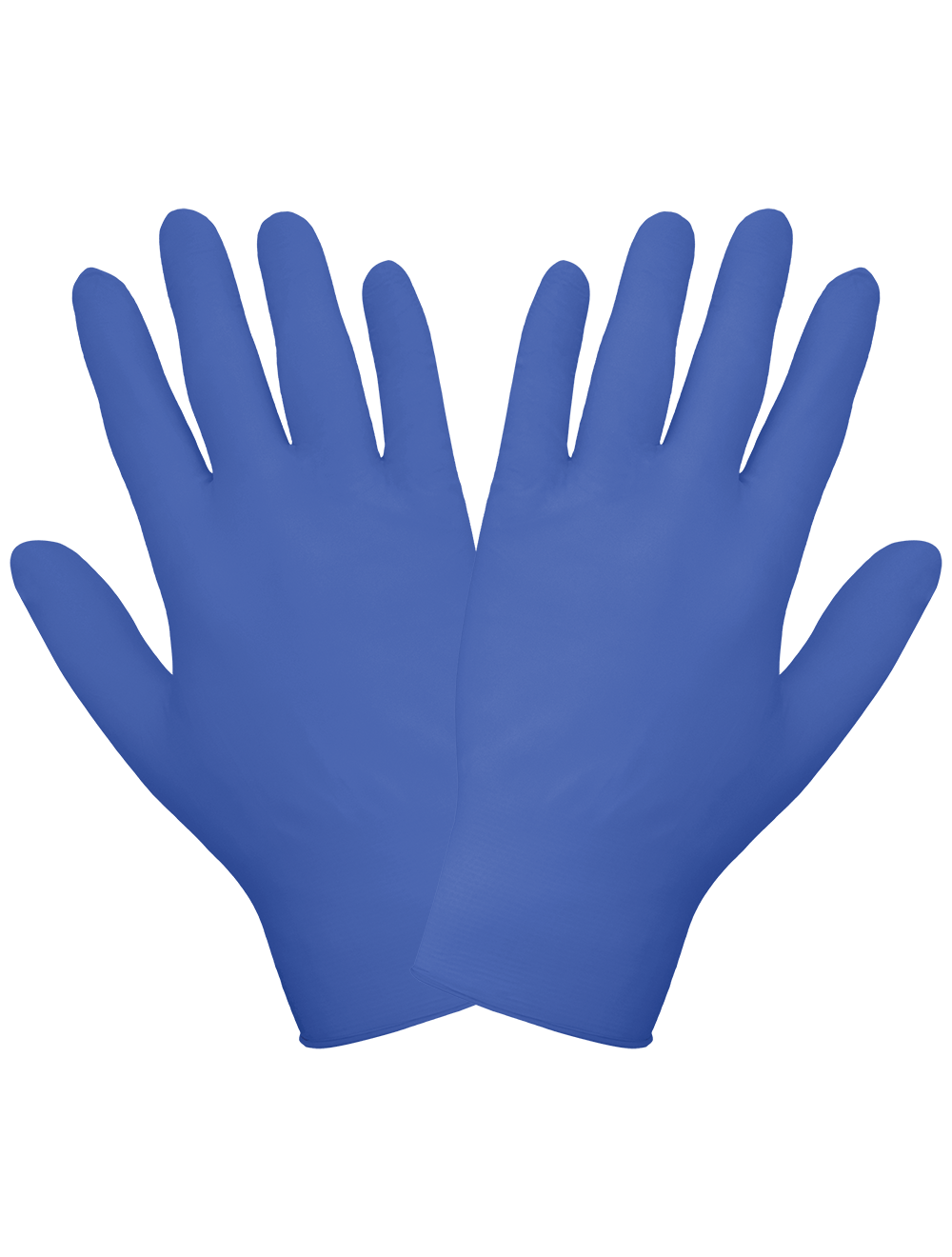 Global Glove - 725PF - Disposable Gloves - nitrile coating - blue