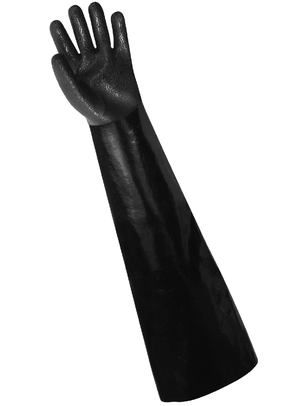 Global Glove - 726R - Coated Gloves - pvc coating - black