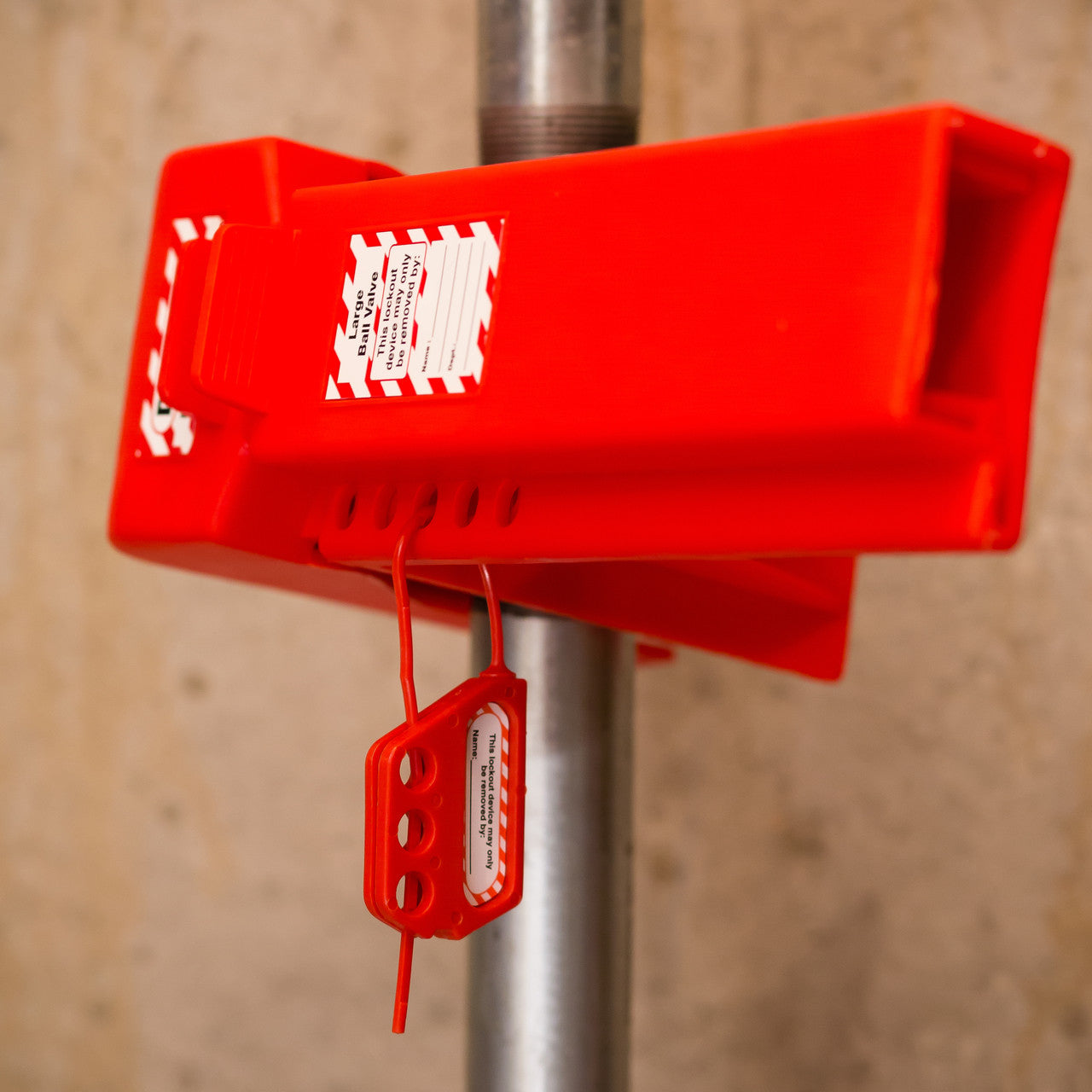 ZING Lockout Hasp - Mini 3-Hole, Plastic, 3Mm Shackle - official Zing product image 3