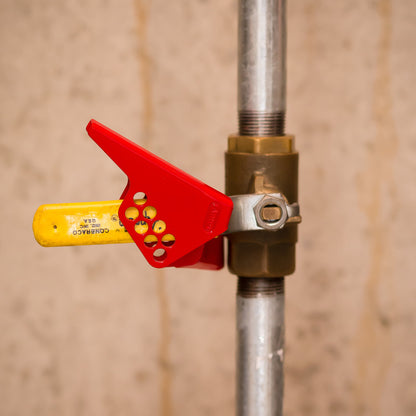 ZING Ball Valve Lockout, 1 Piece Steel Small 1/4" To 1" - official Zing product image 2