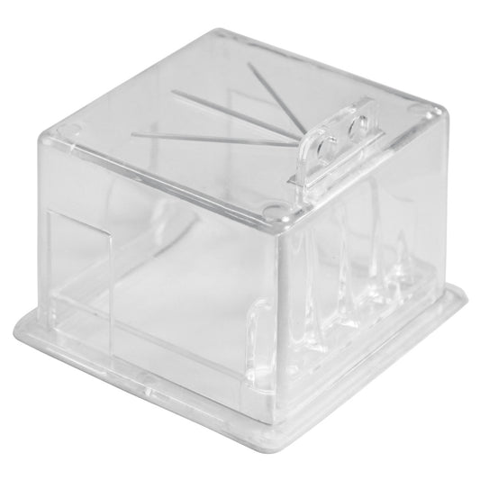 ZING Electrical Panel Lockout Square Box, Clear, Large 45 Degree Lever Switches .. - official Zing product image 1