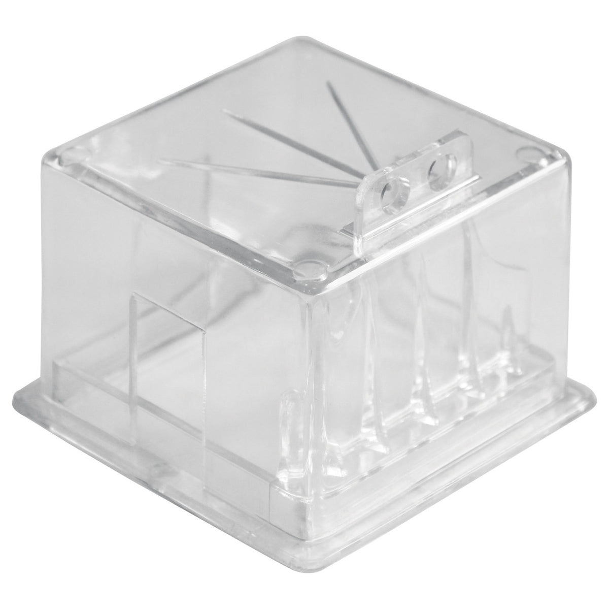 ZING Electrical Panel Lockout Square Box, Clear, Large 90 Degree Lever Switches .. - official Zing product image 1
