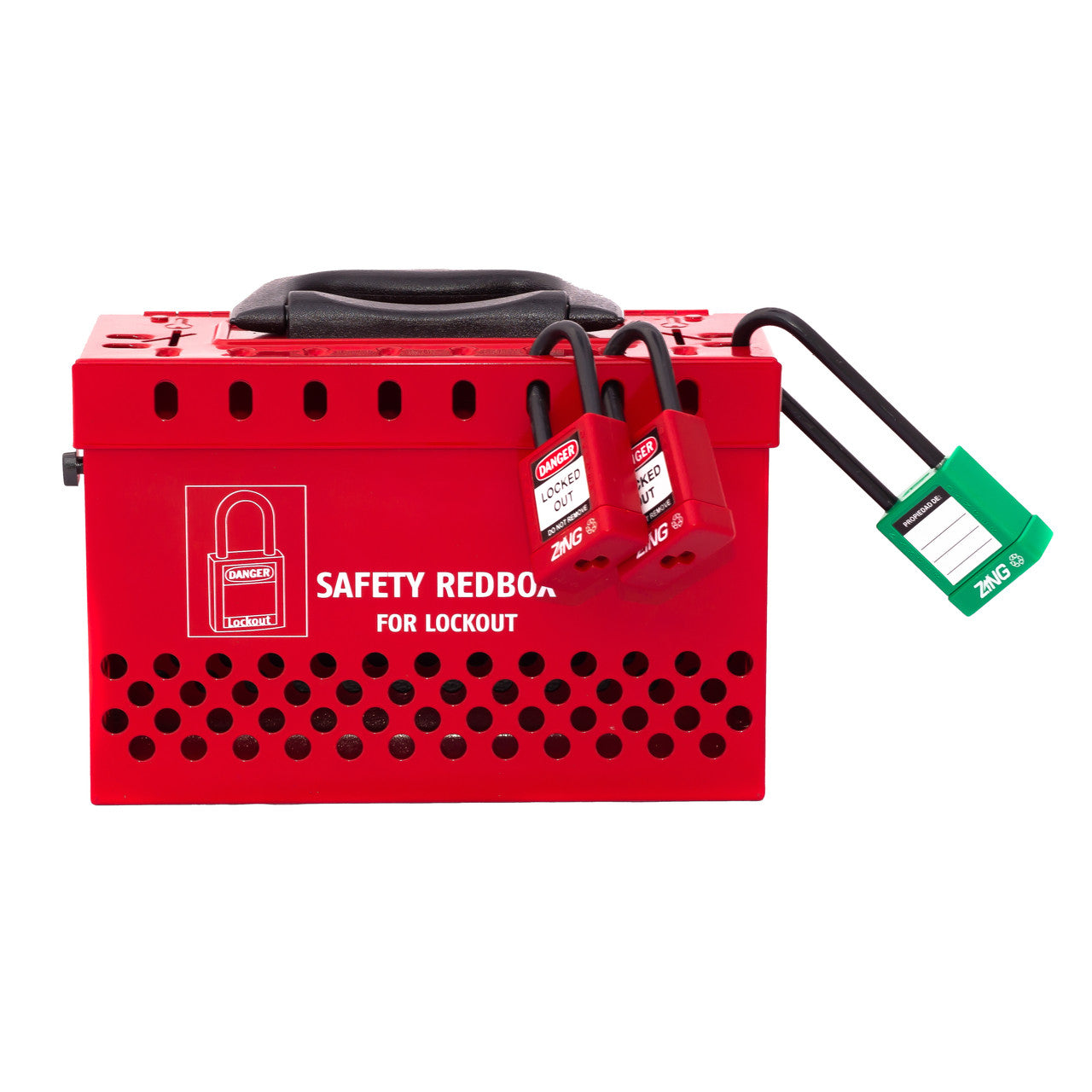 ZING Group Lockout Box, Wall Mount - official Zing product image 2