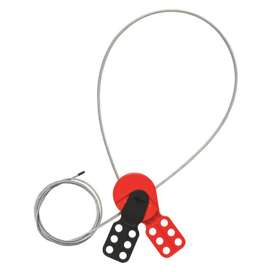 ZING Cable Lockout, Lever Action/ 6' Cable - official Zing product image 1