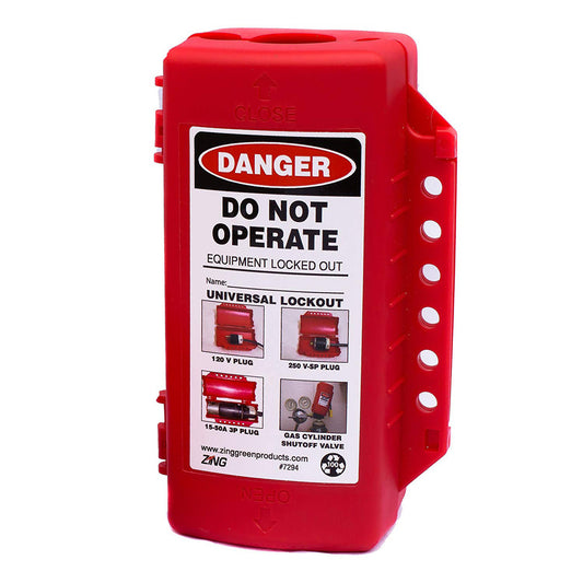 ZING Universal Forklift-Valve-Plug Lockout .. - official Zing product image 1
