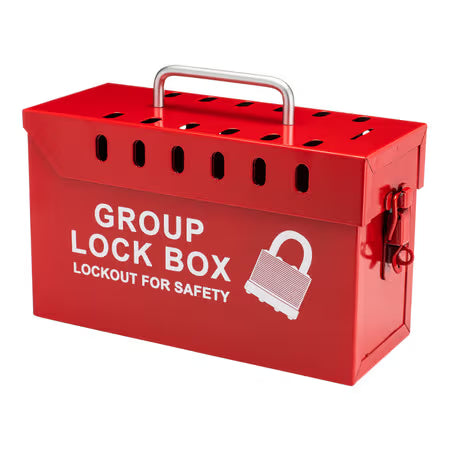 ZING Group Lockout Box, 13 Hole - Unbranded