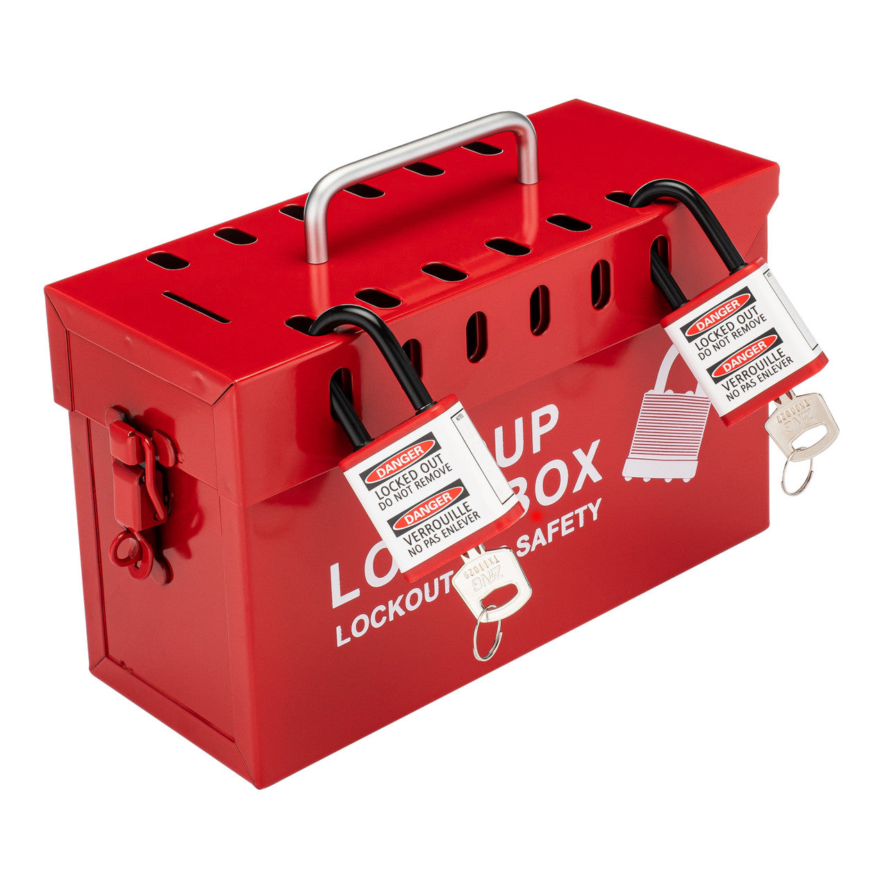 ZING Group Lockout Box, 13 Hole - Unbranded - official Zing product image 6