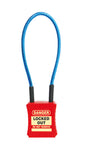 ZING Cable Lockout Safety Padlock, 1 Ft Cable - 7319