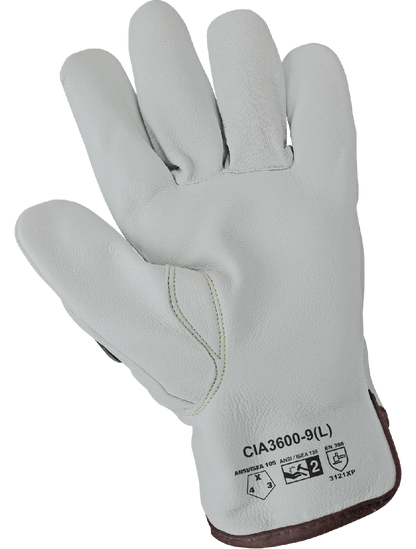 Global Glove - CIA3600 - Drivers Gloves - impact level 2 - red