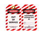 ZING Sign, Danger Keep Out, 10X14, Plastic - 2106