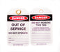 ZING Notice Concealed Weapns Sign, 10Hx7W, Pl - 1815
