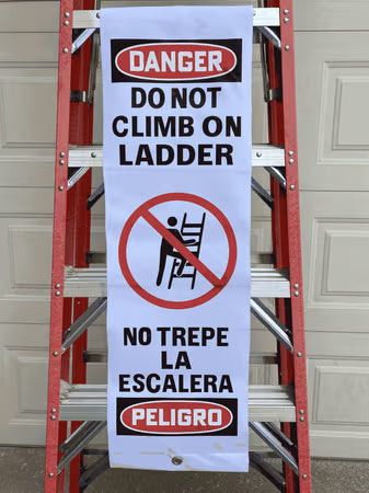 ZING Ladder Lockout, Heavy Duty Canvas