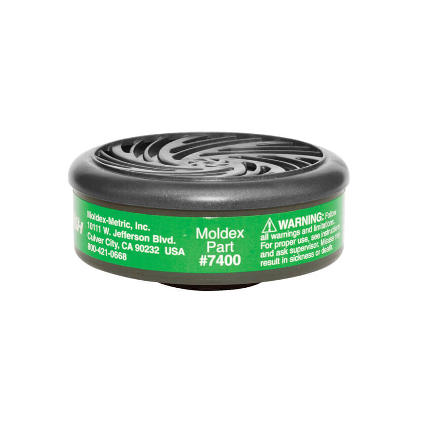 Ammonia/Methylamine Respirator Cartridges | Visit Moldex Today - Moldex 7400