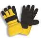 Cordova Black Split Leather Palm, Yellow Canvas #7410 - 7410M