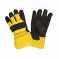 Cordova Blue Split Leather Palm, Yellow Canvas B #7465XL