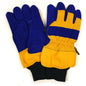 Cordova Blue Split Leather Palm, Yellow Canvas B #7465 - 7465M