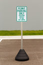 ZING Sign, Danger Confined Space, 7X10, Adhesive - 1091S