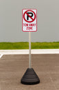ZING Biohazard Infectious Waste Sign, 10X7 Plastic - 1915