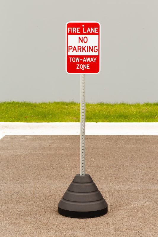 ZING No Smoking Sign, Ri, 7"Wx10"H, Plastic - 1863