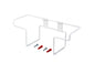 Glove Dispenser, Stores 1 Box, White, Steel - official Zing product image 1
