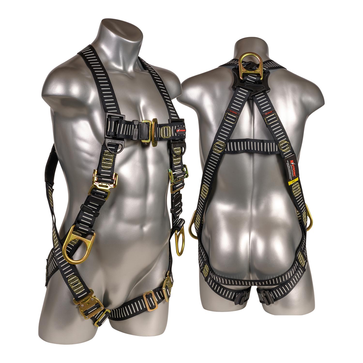 KStrong® Kapture™ Element Welding Harness, 3 D-Rings, MB Chest and QC Legs
