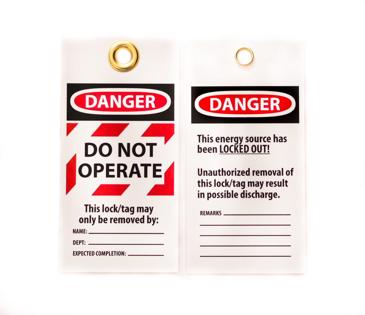 ZING Sign, Danger Do Not Operate, 7X10, Aluminum - 1095A